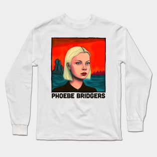 Phoebe Bridgers  ∞ Original Artwork Long Sleeve T-Shirt